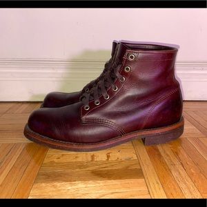 Chippewa x L.L. Bean Katahdin Boot Vibram Sole - Men's Size 10 - Cordovan